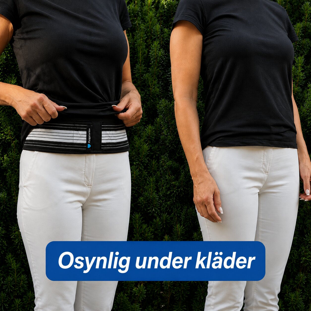 Ryggcura bälte – Lindrar Ischias & Ryggsmärta